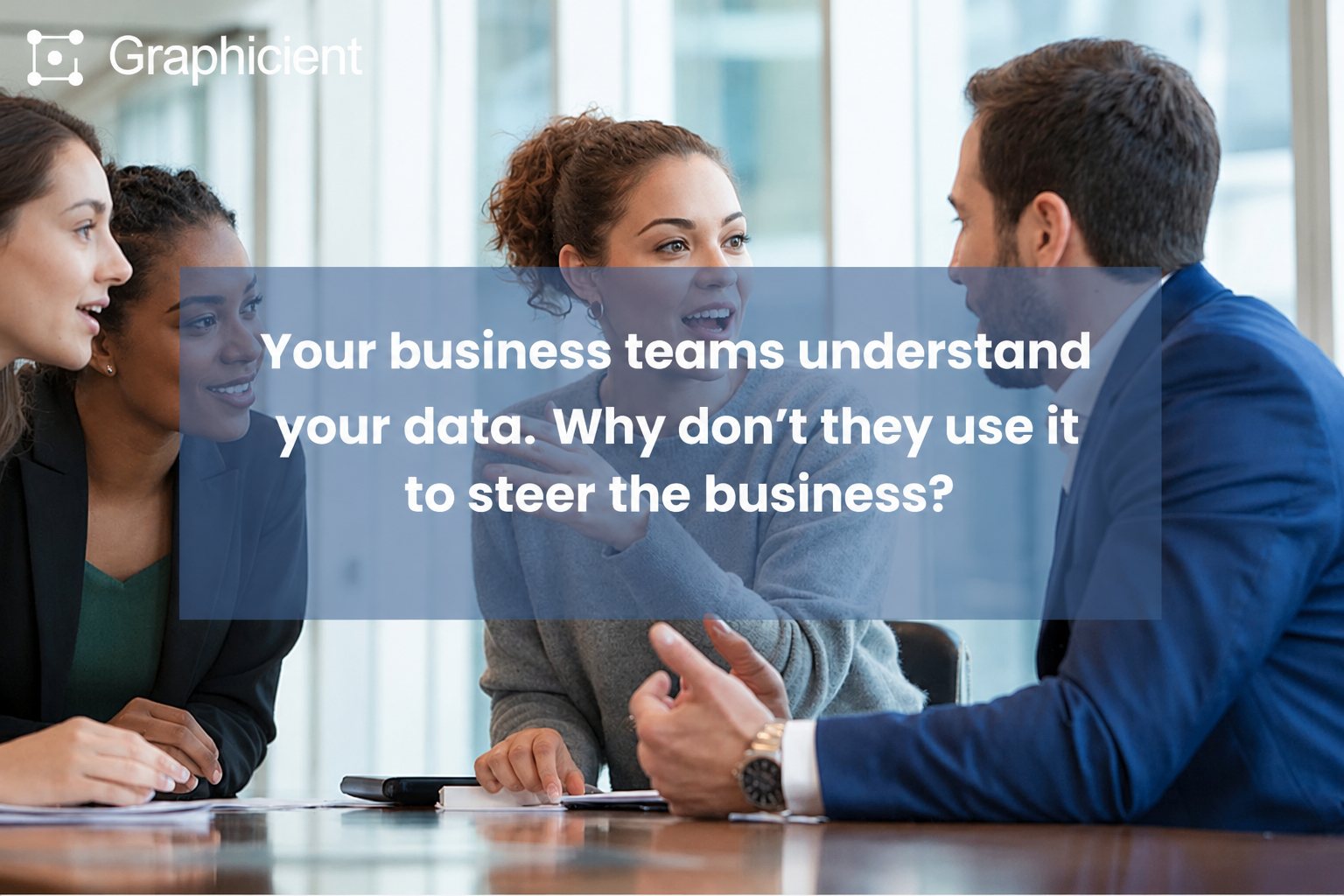 Your teams understand your data. Why aren't they in control of it?